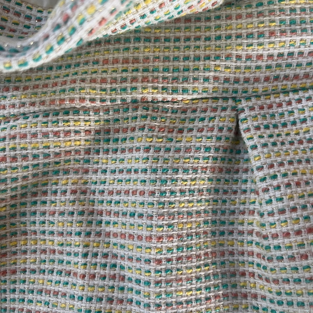 Like new Merona Tweed Multi-Color Strapless Dress